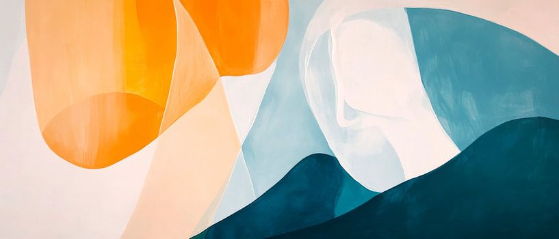 Abstracte vormen van Poster Art Shop