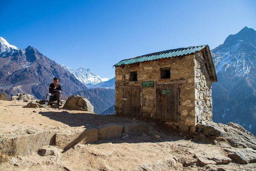 Keep Khumbu clean. Nepal by Ton Tolboom