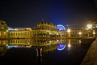 Zwinger (Dresden) by night