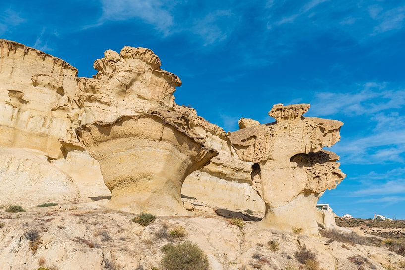 unique erosion/sand sculptures of Bolnuevo in Murcia, Spain by Joke Van Eeghem