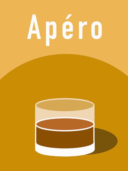 Illustration of a glass of whiskey by UMA Digital NL