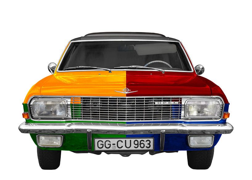 Opel Diplomat A Harlekin von aRi F. Huber