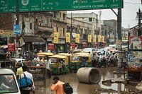 Indisches Verkehrschaos