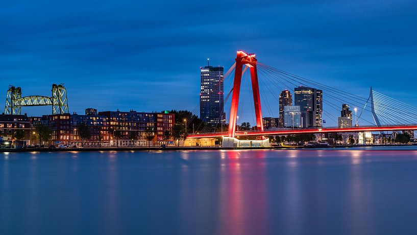 Trois ponts à Rotterdam par Jeroen Kleiberg