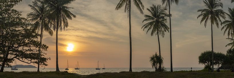 Coucher de soleil sur Koh Mook par Walter G. Allgöwer