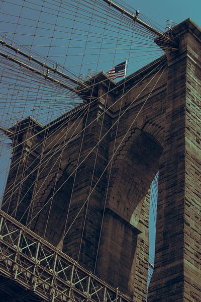 Brooklyn Brigde by Cornelis Keijnemans