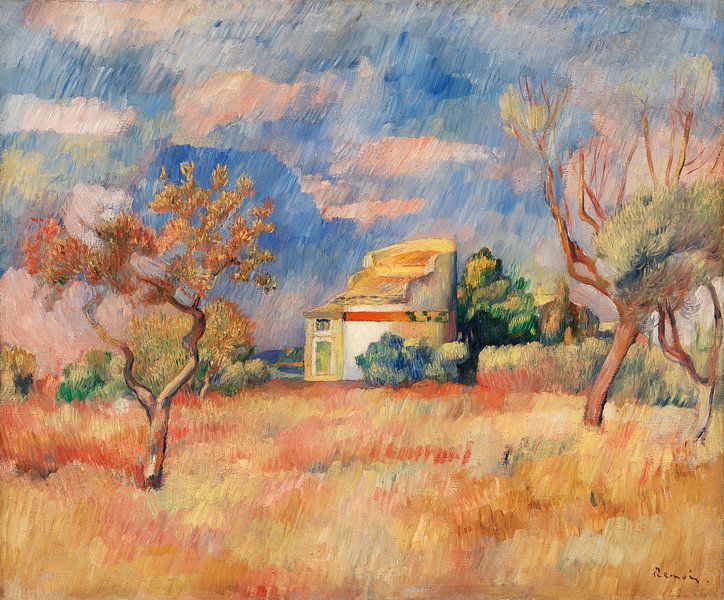 Renoir, Taubenschlag von Bellevue (1888-1889) von Atelier Liesjes
