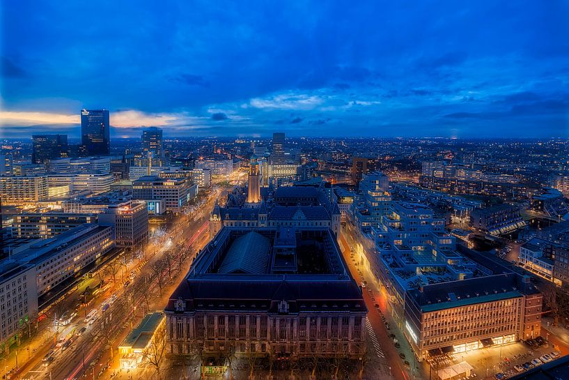 Blik op de Coolsingen - Rotterdam von Roy Poots