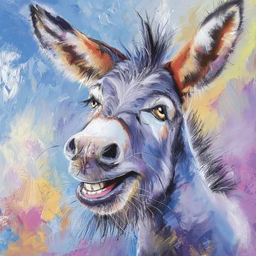 Funny donkey by ARTemberaubend