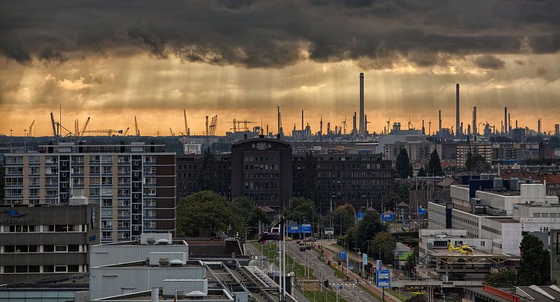 Rotterdamer Horizont von Rob van der Teen