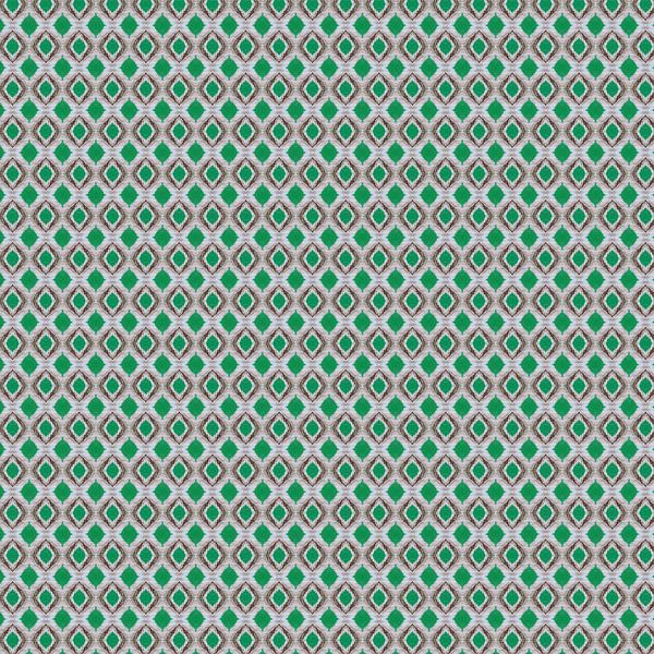 Figuren aus grünen Mustern von Greta Lipman