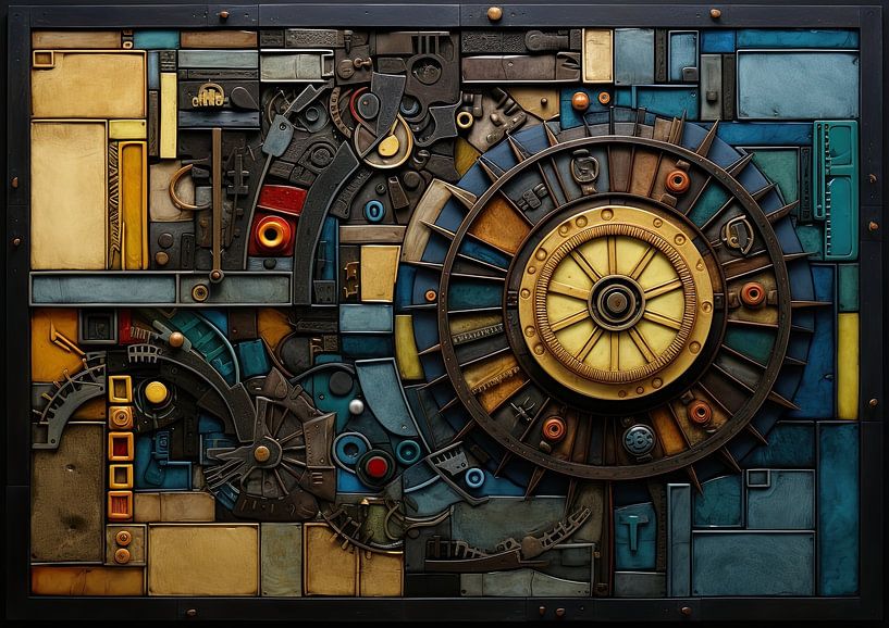 Mandala géométrique 76949 par Peinture Abstraite