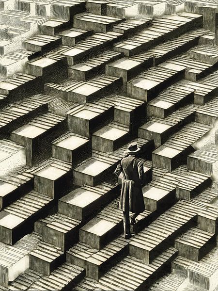 In den Fußstapfen von Escher von Arjen Roos