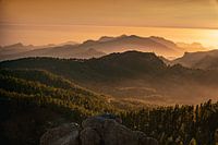 Gran Canaria: Valleys in warm evening light