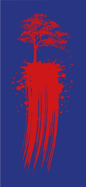 Arbre solitaire par Harry Hadders Design