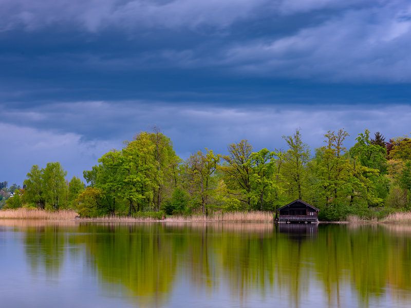Ambiance d'orage à Staffelsee par Andreas Müller