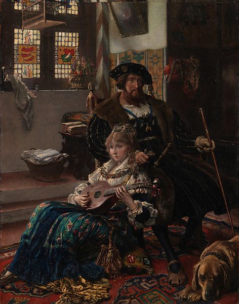 Christian II og Dyveke, Vilhelm Rosenstand von Meisterhafte Meister