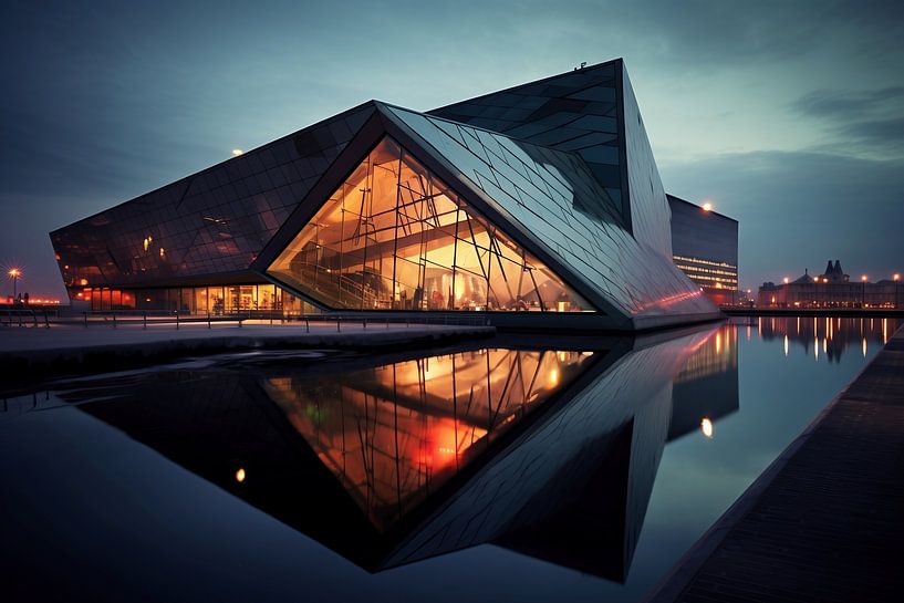 Ästhetische Architektur von fernlichtsicht