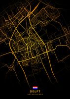 Delft Stadtplan