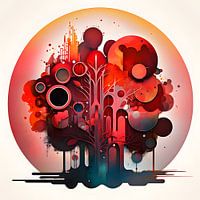 Herzförmiger Stadtbaum