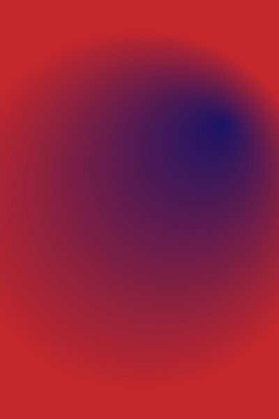 Kunst mit Farbverlauf von Rot nach Blau von Dina Dankers