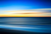 Vibrant Hues of Blue and Yellow - Coastal Abstract