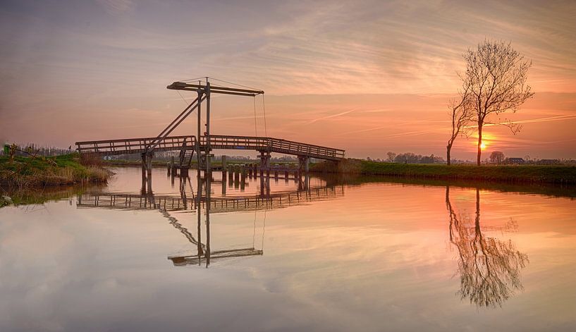Bridge drainage canal Schildwolde by John Leeninga
