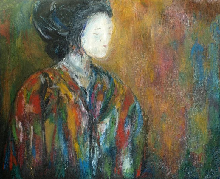 Japanese Geisha. by Ineke de Rijk