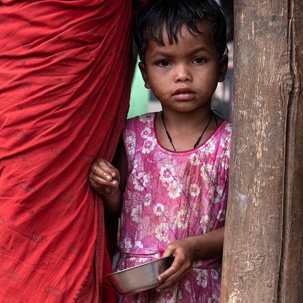 Mädchen in Rosa (quadratisch) von Affect Fotografie