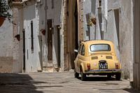 Fiat 500 dans la rue à Specchia (4)