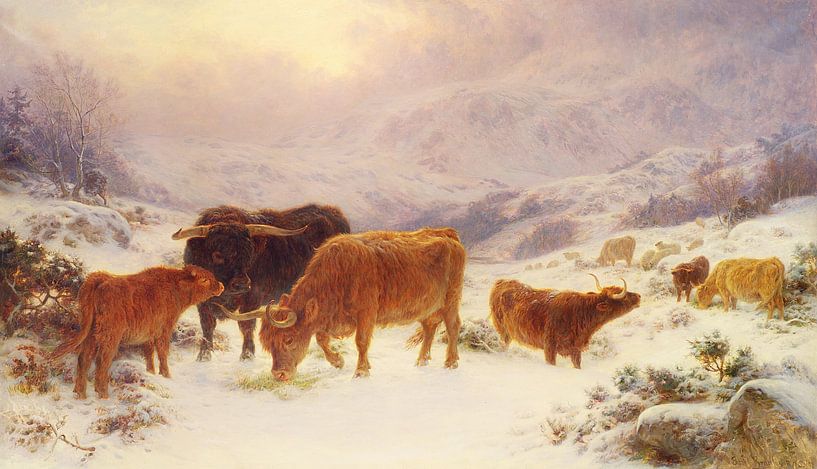 Basil Bradley, Harte Zeiten 1898 von finemasterpiece