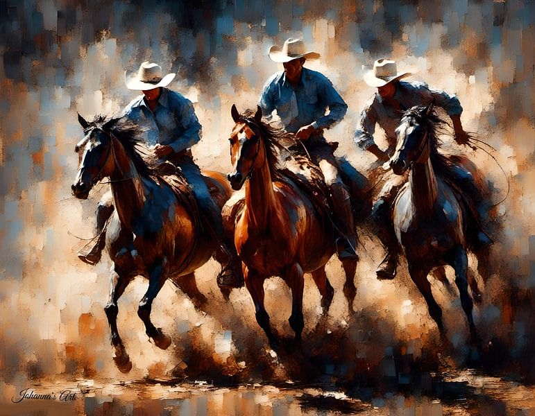 Country and Western 52 by Johannas Art Creations