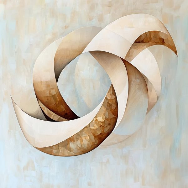 Modern abstract twister by Bert Nijholt