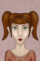 Einstmals war ich eine Fee - Taneisha - Portrait eines Mädchens | Victoria Zotova, Russland