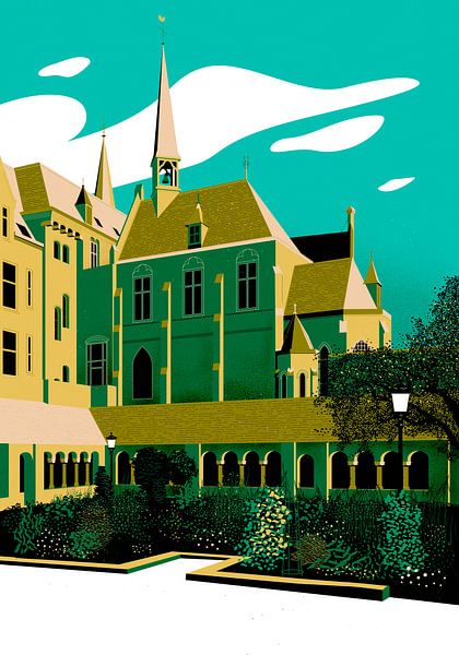 Pandhof Sinte Marie von Gilmar Pattipeilohy