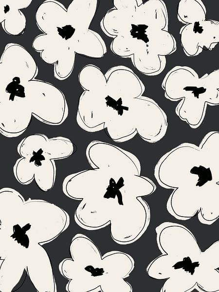 Blumenmuster von Bohomadic Studio