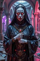 NEON NUN: Die Horror Nonne in der Kathedrale der Cyberpunk City