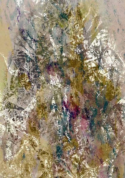 Japanischer Baum des Lebens in Naturfarben von Mad Dog Art