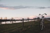 Bike on the dike.