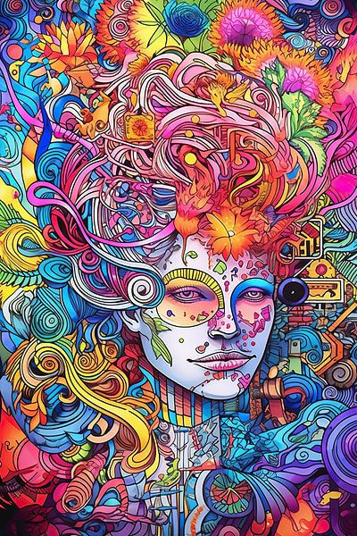 Malerei Die Symphonie der Einsicht von ARTEO Gemälde