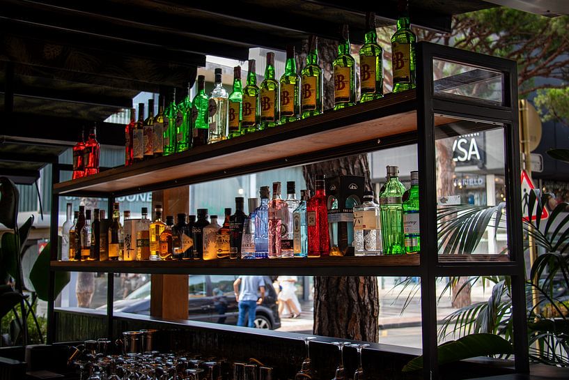 Terrasse de délimitation en Espagne par Eddy Smets