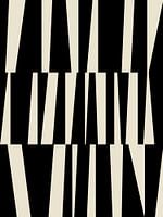 Art géométrique rétro minimaliste de style Bauhaus en noir et beige. N°9