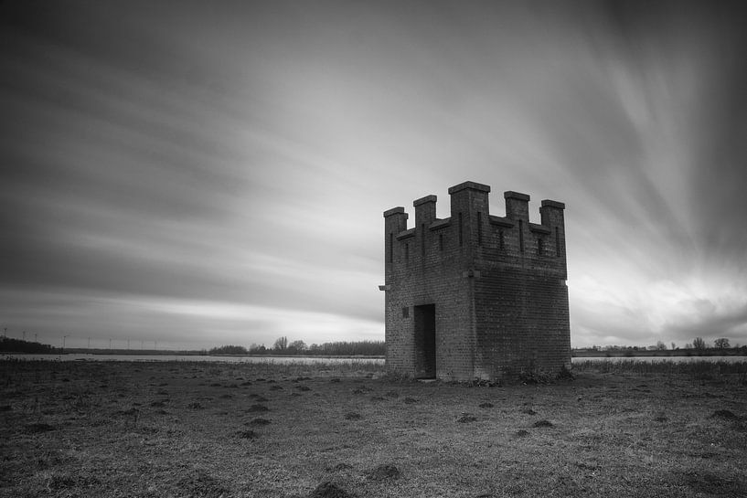 Castle on the hill by Jan van der Vlies