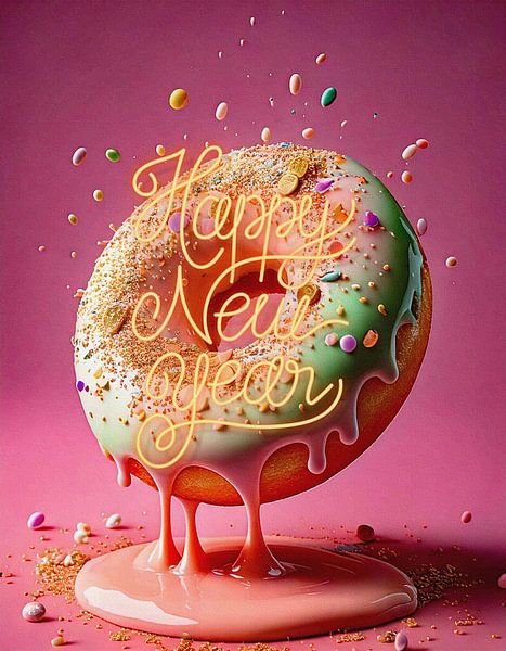 Frohes neues Jahr 2025 von Moonheart Artworks