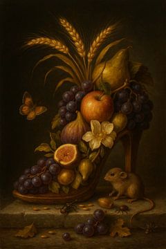 Stillleben Weinlese von Moonheart Artworks