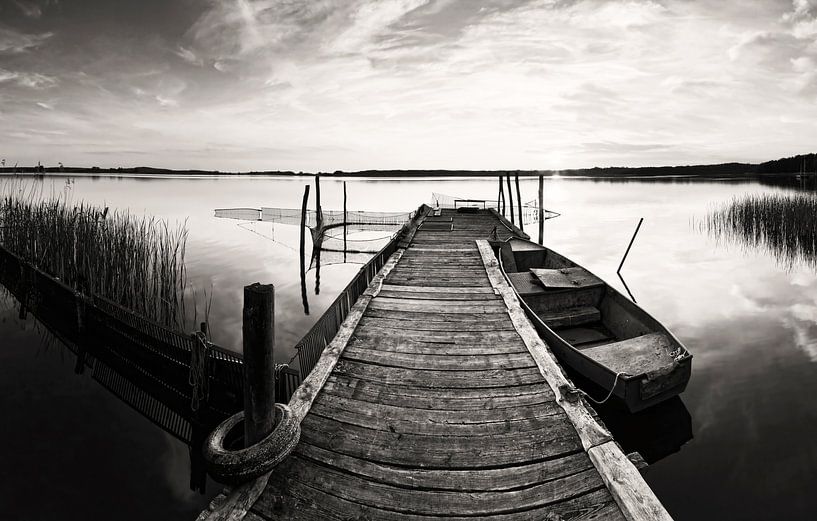 Old landing stage by Frank Herrmann