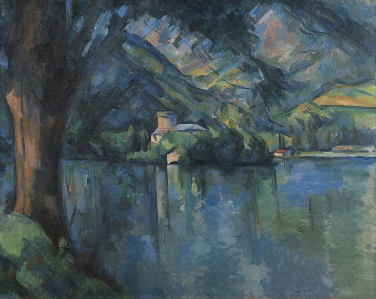 Annecy-See, Paul Cézanne von Meisterhafte Meister