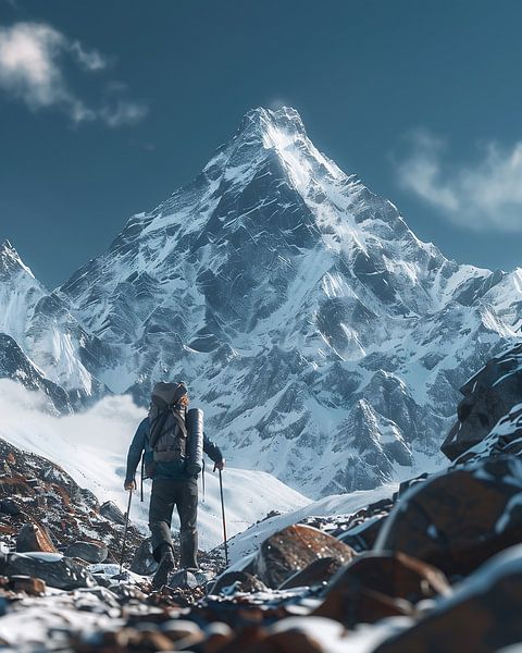 Alpen in der Abendzauberstunde von fernlichtsicht