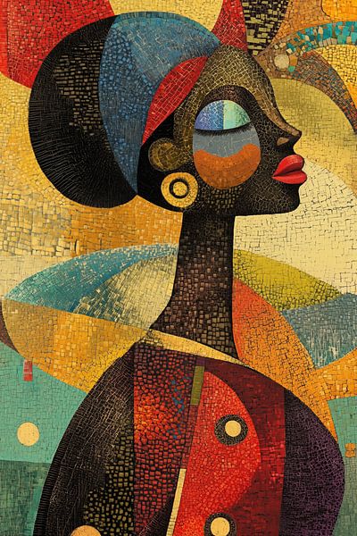 Femme africaine par Cafe Noir