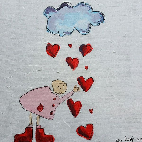 rain of hearts by Geke uit de Bosch